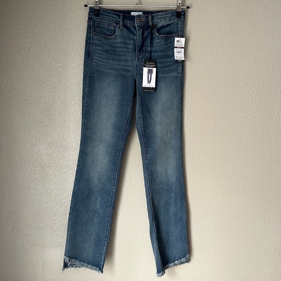 Sofia high rise skinny kick boot jeans. - Picture 7 of 10
